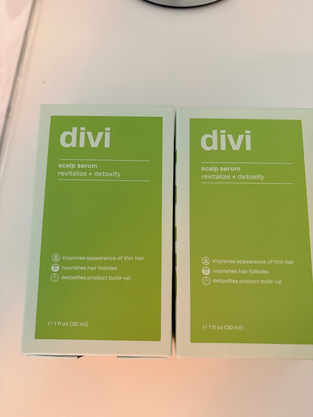 Divi Scalp Serum Revitalize + Detoxify 1 fl oz 30 mL Set of 2